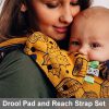 Lenny Lamb Drool Pad and Reach Strap sets baby carrier protector teething pads