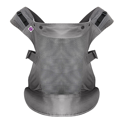 izmi breeze toddler carrier ghosted product image grey in stock uk front