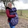 Bundlebean babywearing baby carrier sling cover winter warm