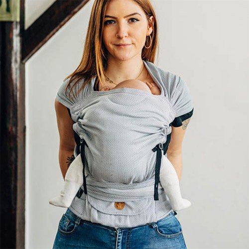 Lenny Lamb Hybrid Half Buckle Baby Carrier