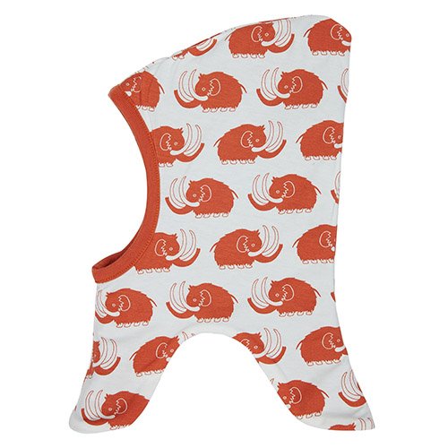 Loud + Proud reversible fleece elephant hood baby toddler balaclava hat cotton organic winter babywearing uk stockist