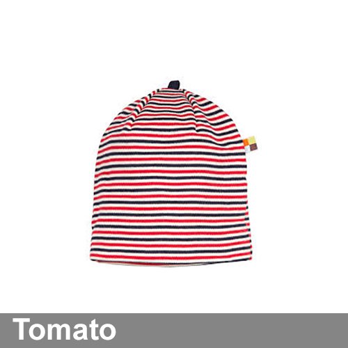 Loud + Proud organic cotton striped beanie hat uk stockist