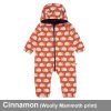 Loud + Proud water repellent outdoor baby toddler overalls organic cotton printed rainsuit uk stockist