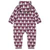 Loud + Proud water repellent outdoor overalls organic cotton printed rainsuit uk stockist