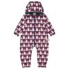 Loud + Proud water repellent outdoor overalls organic cotton printed rainsuit uk stockist