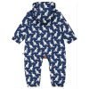 Loud + Proud water repellent outdoor baby toddler overalls organic cotton printed rainsuit uk stockist