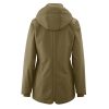 Mamalila Cosy Allrounder babywearing coat in Khaki, back view