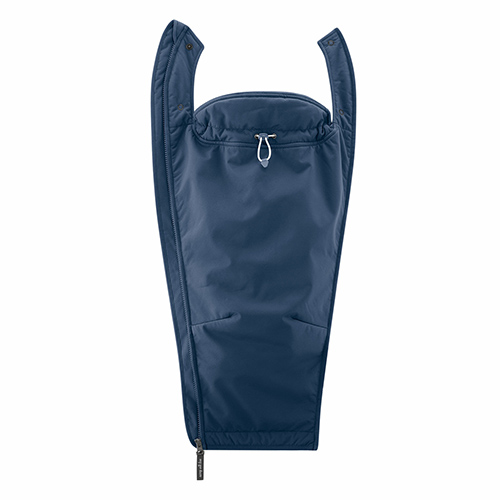 Zip-in babywearing panel for the Mamalila Cosy Allrounder babywearing coat in Navy