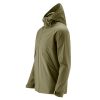 Mamalila Mens Softshell Allweather Babywearing Jacket in Khaki, side view