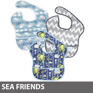 sea friends bib