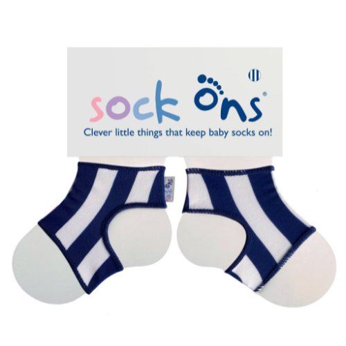 Sock Ons keep socks on baby and toddler feet