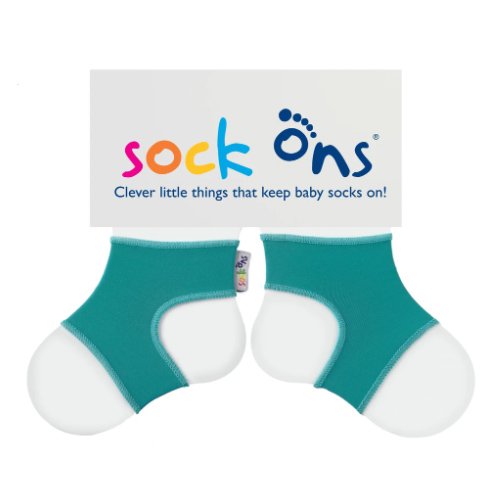 Sock Ons keep socks on baby and toddler feet